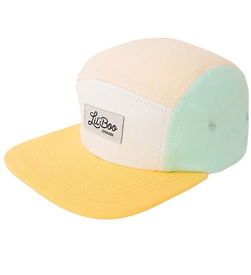 Lil' Boo Copenhagen Kasket - Block Summer 5 - Peach/Yellow/White