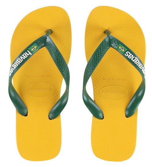 Se Havaianas Havaianas Klipklapper - Brasil Logo ved KidsWorld