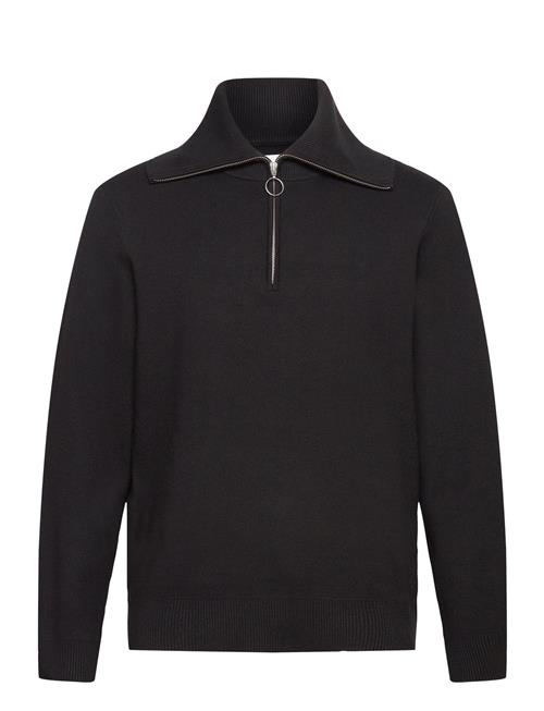 Se Samsøe Samsøe Ryder Half Zip 10490 Samsøe Samsøe Black ved Booztlet