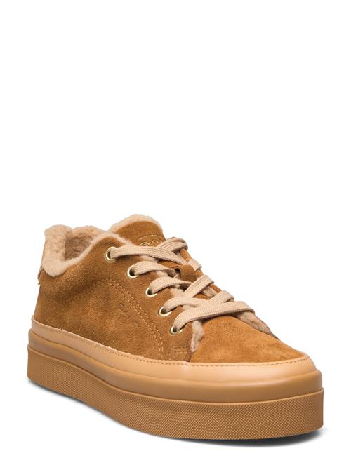 Se GANT Avona Sneaker GANT Brown ved Booztlet