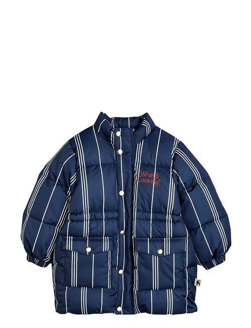 Se Mini Rodini What's Cooking Heavy Puffer Jacket Mini Rodini Navy ved Booztlet