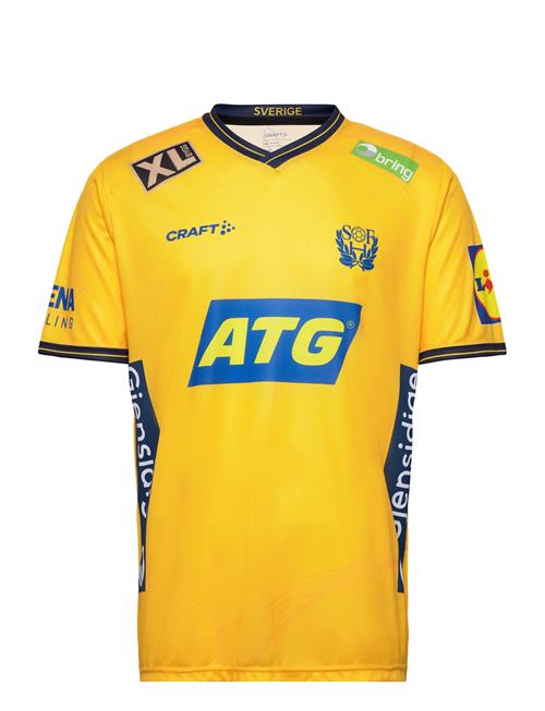 Se Craft Sweden Handball Replica Tee M Craft Yellow ved Booztlet