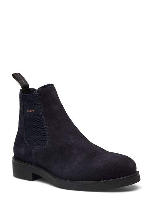 Se GANT Prepdale Chelsea Boot GANT Navy ved Booztlet