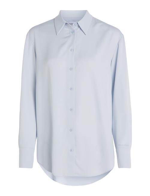 Calvin Klein Recycled Cdc Relaxed Shirt Calvin Klein Blue