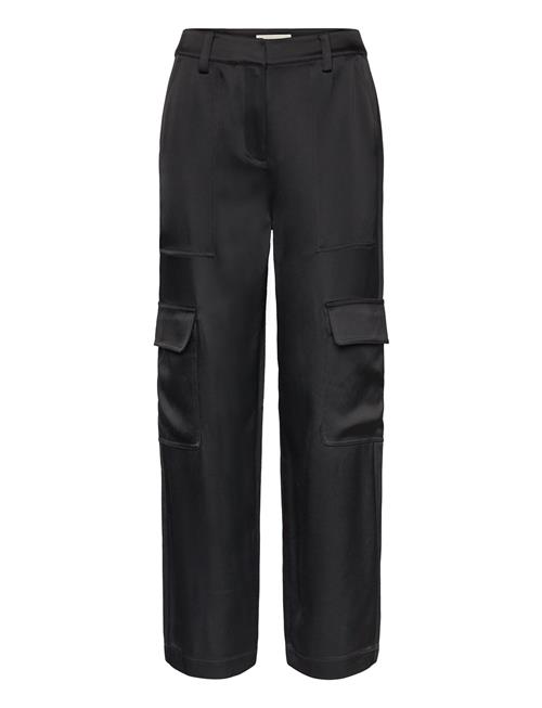 Se Michael Kors Satin Cargo Pant Michael Kors Black ved Booztlet