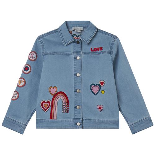 Se Stella McCartney Kids Broderet Cowboyjakke Blå | Blå | 5 years ved Babyshop