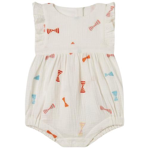 Se Stella McCartney Kids Broderet Romper Cremefarvet |  | 18 months ved Babyshop