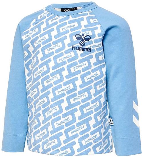 Se Hummel Bluse - hmlKelsey - Dusk Blue ved KidsWorld