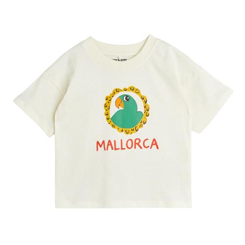 Mini Rodini GOTS Parrot T-shirt Naturhvid |  | 116/122 cm