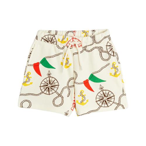 Se Mini Rodini GOTS Nautical Sweatshorts Multifarvet |  | 80/86 cm ved Babyshop