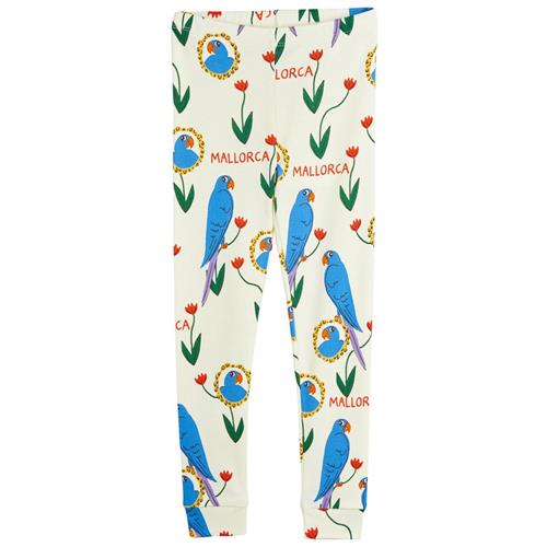 Mini Rodini GOTS Parrots Mønstrete Leggings Multifarvet |  | 116/122 cm