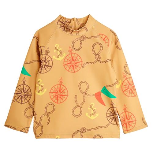 Mini Rodini Mønstret UV-trøje Beige | Beige | 104/110 cm