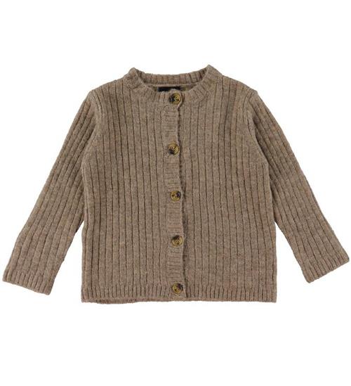 Se Sofie Schnoor Sofie Schnoor Cardigan - Strik - Brown Melange ved KidsWorld