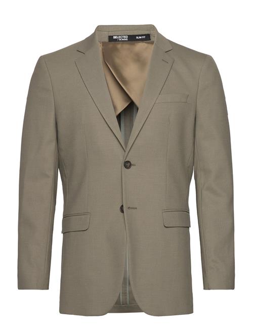 Se Selected Homme Slhslim-Neil Blz B Noos Selected Homme Khaki ved Booztlet