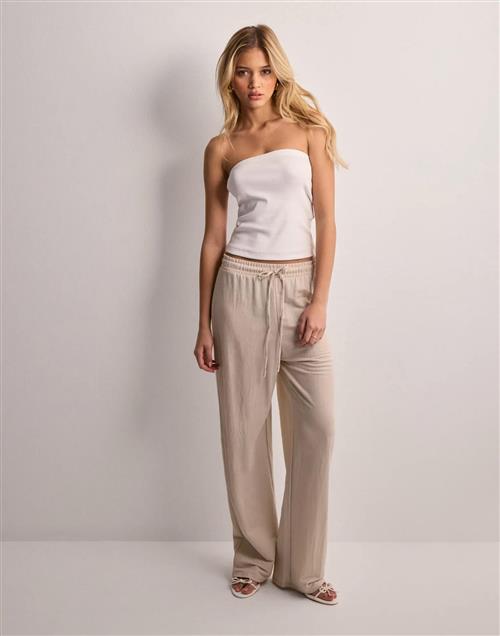 Only - Beige - Onljany String Pant Jrs