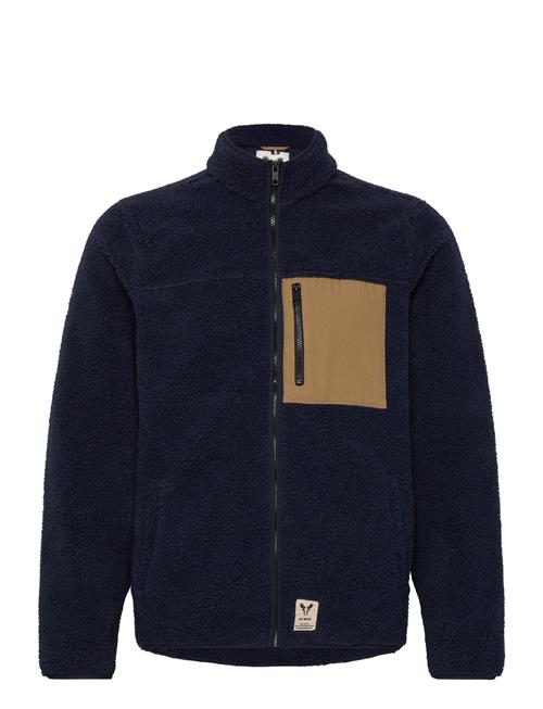 Se Fat Moose Hugh Fleece Jacket Fat Moose Navy ved Booztlet