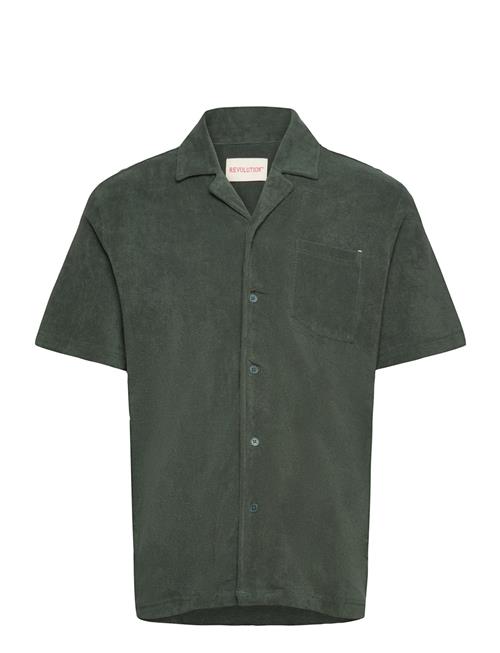 Revolution Terry Cuban Shirt Revolution Green