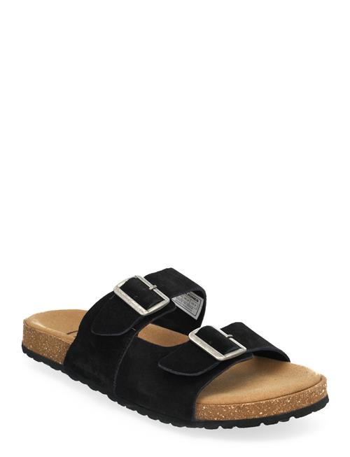 Jack & Jones Jfwlouis Suede Sandal Jack & J S Black