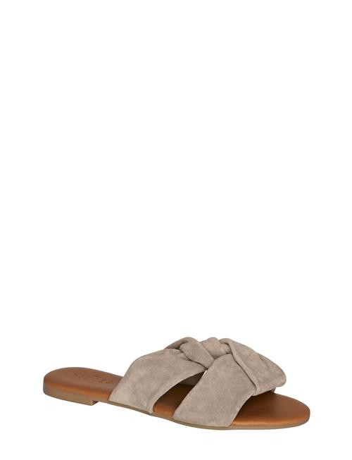 Pcvisana Suede Sandal Pieces Beige