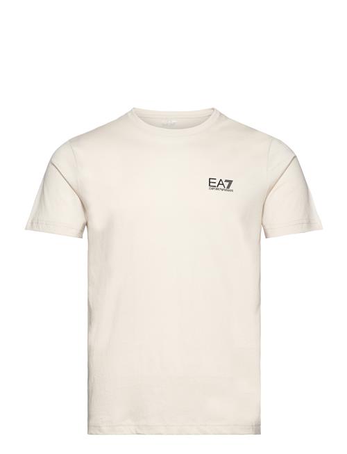 Se EA7 T-Shirts EA7 Cream ved Booztlet