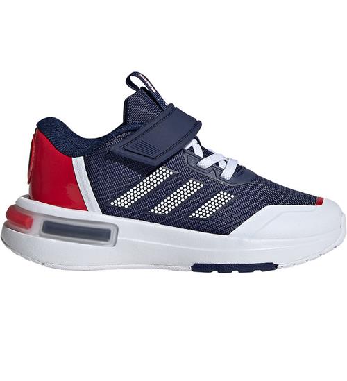 Se adidas Performance Sko - Marvel Cap Racer EL - BlÃ¥/RÃ¸d/Hvid ved KidsWorld