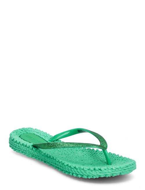 Se Flip Flop With Glitter Ilse Jacobsen Green ved Booztlet