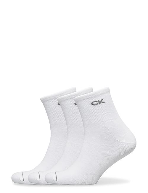 Calvin Klein Ck Men Short Sock 3P Calvin Klein White