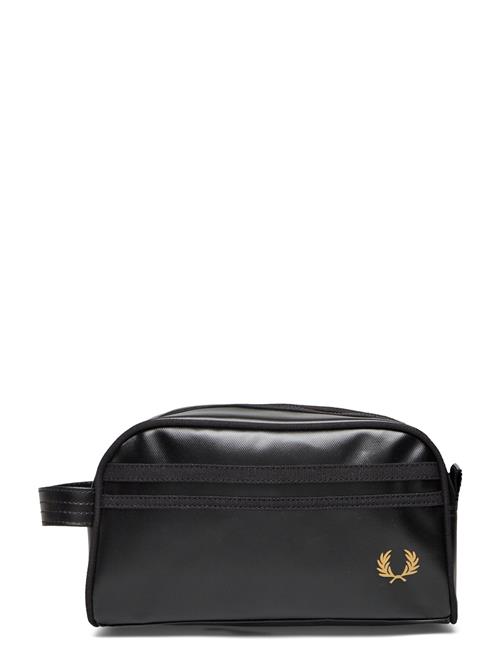 Fred Perry Coated Polyester Wash Bag Fred Perry Black