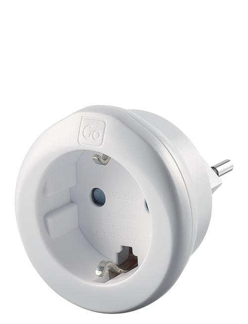 Eu-Swiss/Italy Adaptor Go Travel White