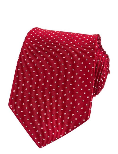 Dots Silk Tie Portia 1924 Red