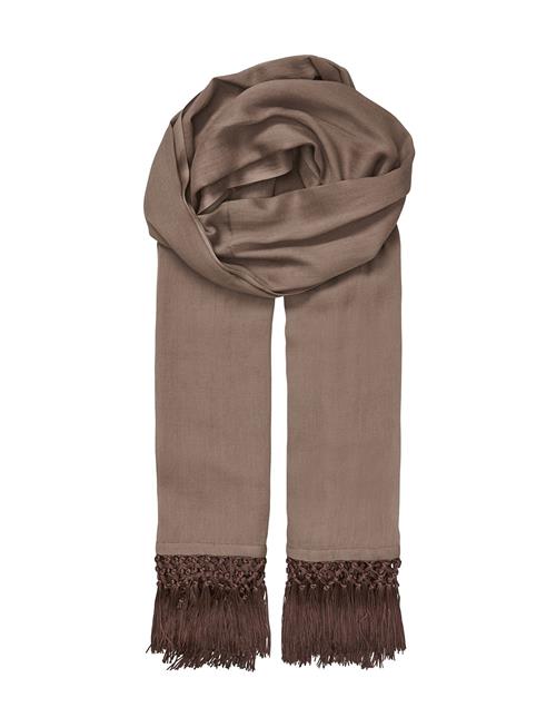 Becksöndergaard Fran Cowea Scarf Becksöndergaard Brown