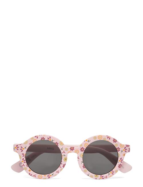 Mango Printed Frame Sunglasses Mango Pink