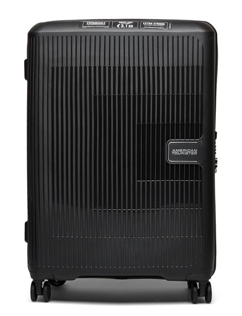 Se American Tourister Aerostep Spinner 67/24 Exp Tsa American Tourister Black ved Booztlet