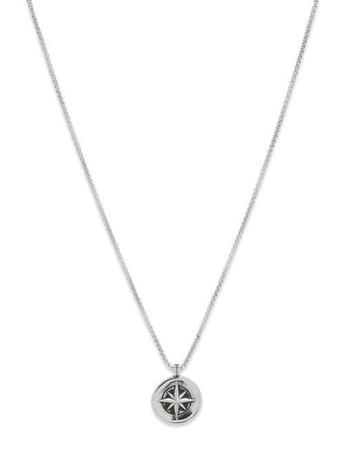 Se Samie Compass Necklace Samie Silver ved Booztlet