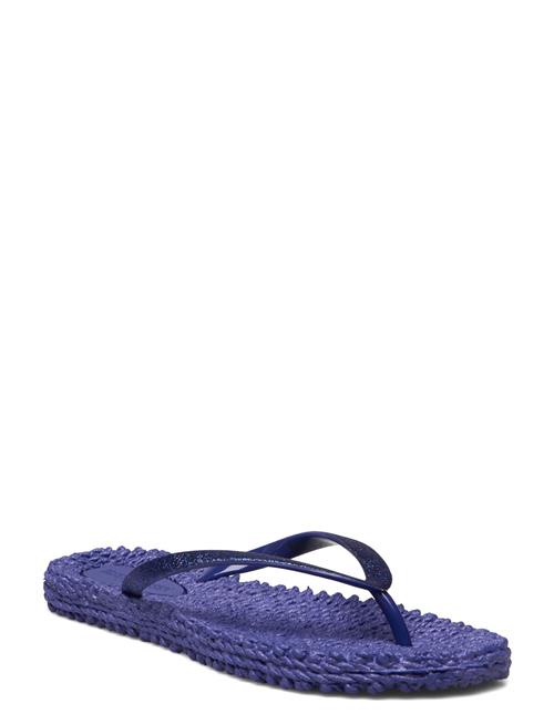 Se Ilse Jacobsen Flip Flop With Glitter Ilse Jacobsen Blue ved Booztlet