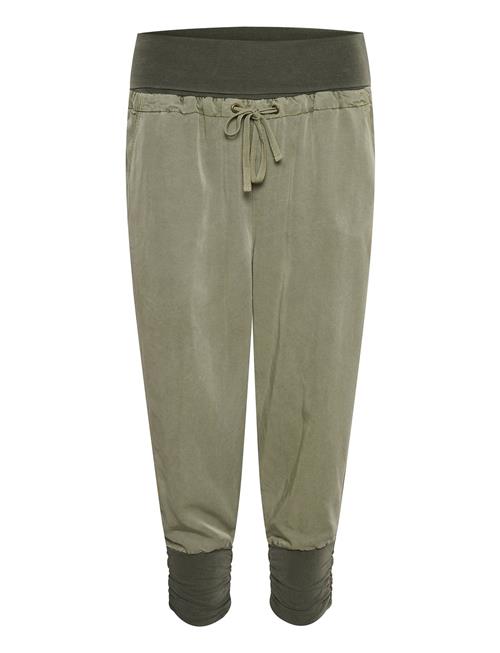 Se Cream Crlinee Pant Cream Green ved Booztlet