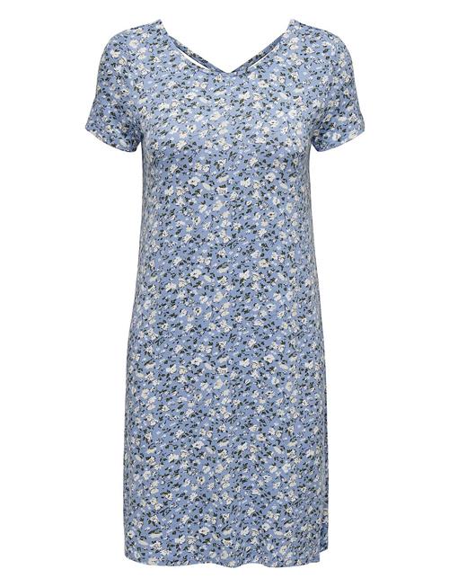 Onlbera Back Lace Up S/S Dress Jrs ONLY Blue