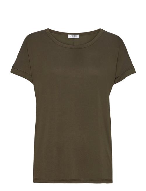 MSCH Copenhagen Mschfenya Modal Tee MSCH Copenhagen Khaki