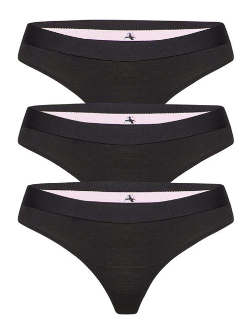 Danish Endurance Women's Organic Cotton Thong Danish Endurance Black