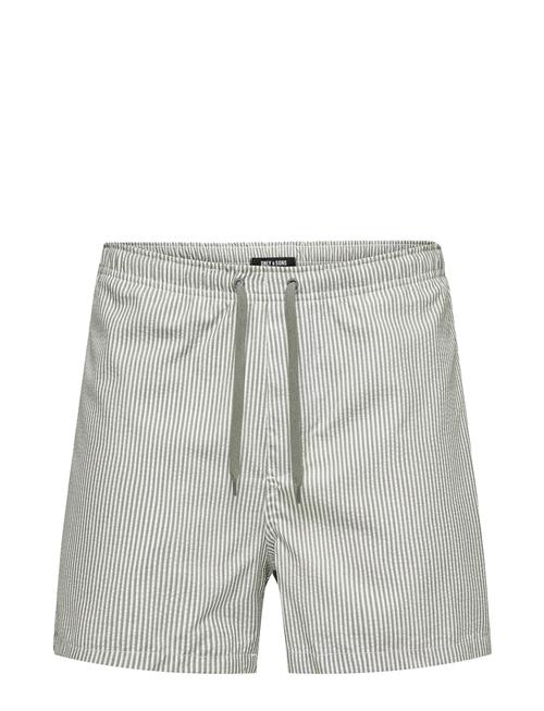 ONLY & SONS Onsted Stripe Seersucker Swim Noos ONLY & SONS Grey