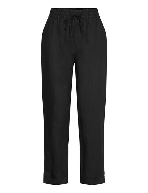 Linen Trousers Rosemunde Black