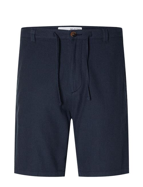 Selected Homme Slhregular-Brody Linen Shorts Noos Selected Homme Navy