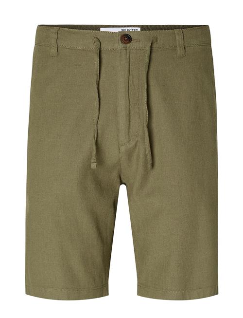 Selected Homme Slhregular-Brody Linen Shorts Noos Selected Homme Green