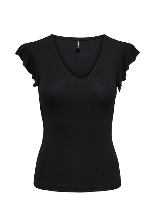 Se ONLY Onlbelia Cap Sleeve Top Jrs Noos ONLY Black ved Booztlet