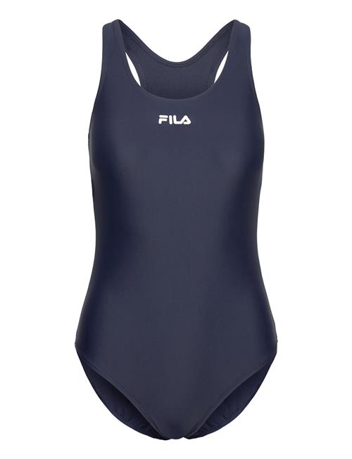 FILA Saki Racer Back Swimsuit FILA Navy