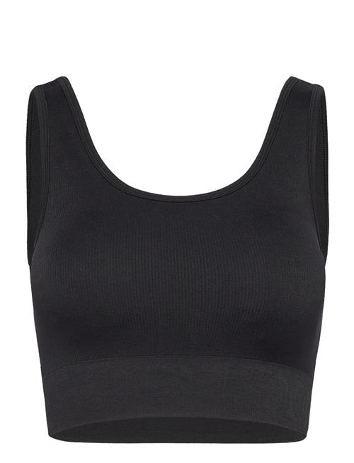 Moonchild Yoga Wear Soft Rib Seamless Crop Top Moonchild Yoga Wear Black