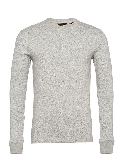 L/S Grandad Top Superdry Grey