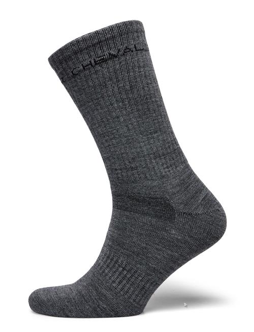 Se Chevalier Liner Wool Socks Chevalier Grey ved Booztlet