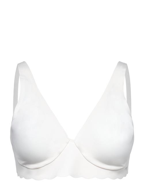 Se Sloggi Zero Microfibre 2.0 Soft Bra Sloggi White ved Booztlet