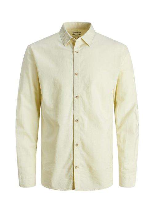 Jack & Jones Jjesummer Linen Shirt Ls Sn Jack & J S Cream